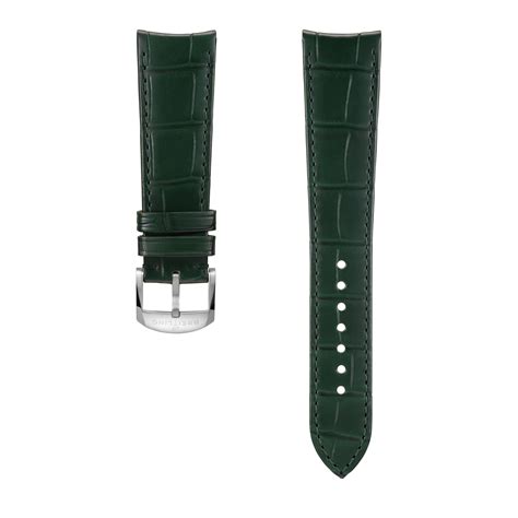 breitling green leather strap|breitling leather strap 22mm.